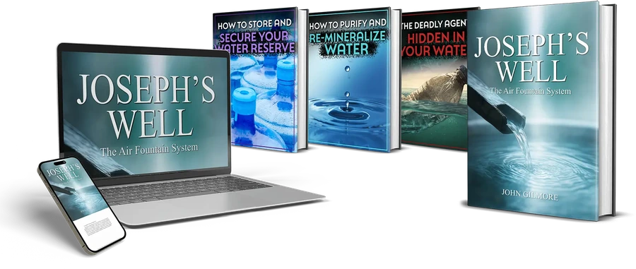 Joseph's Well DIY water from air program and bonus materials